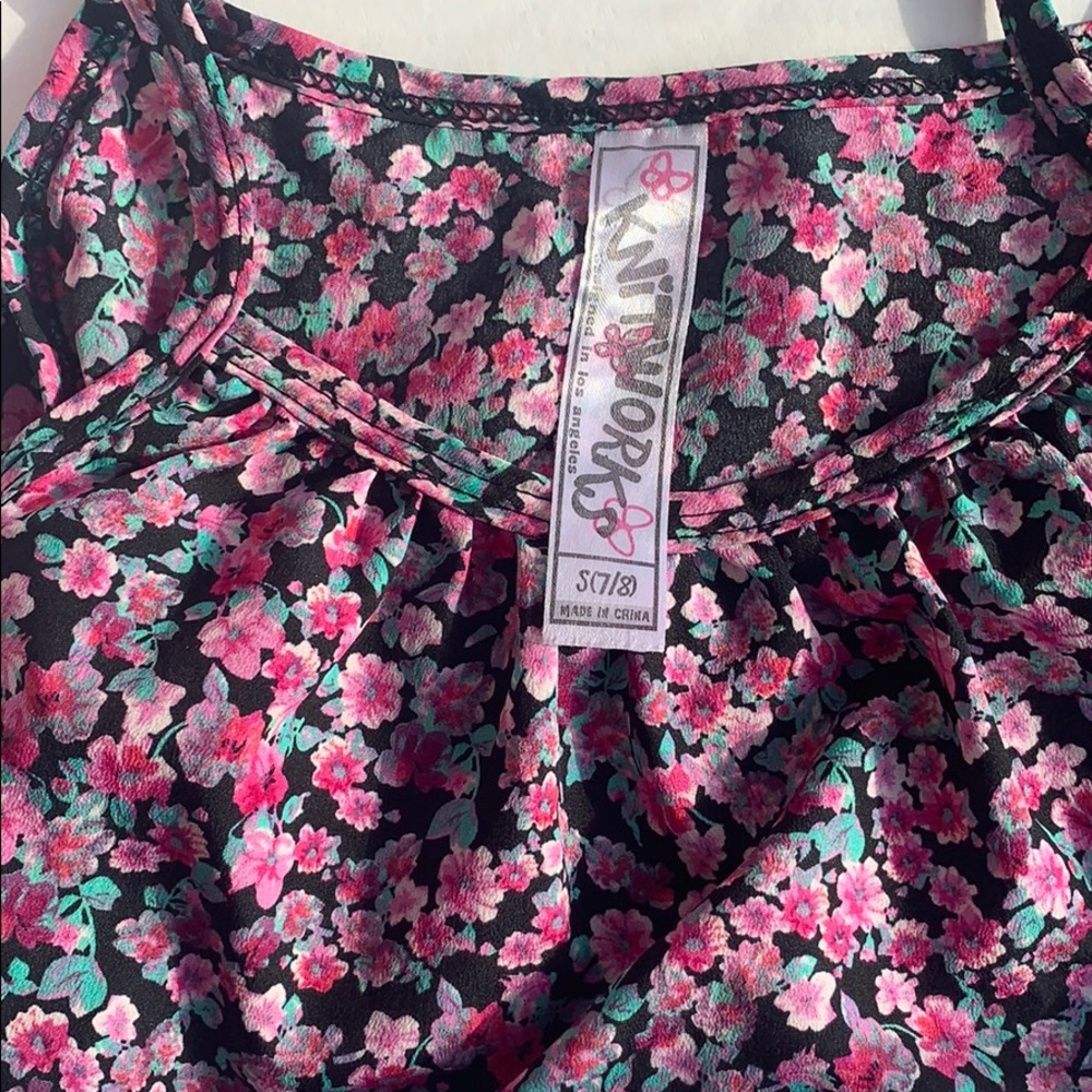 selling a dressy tanks top for girls sizes 7-8